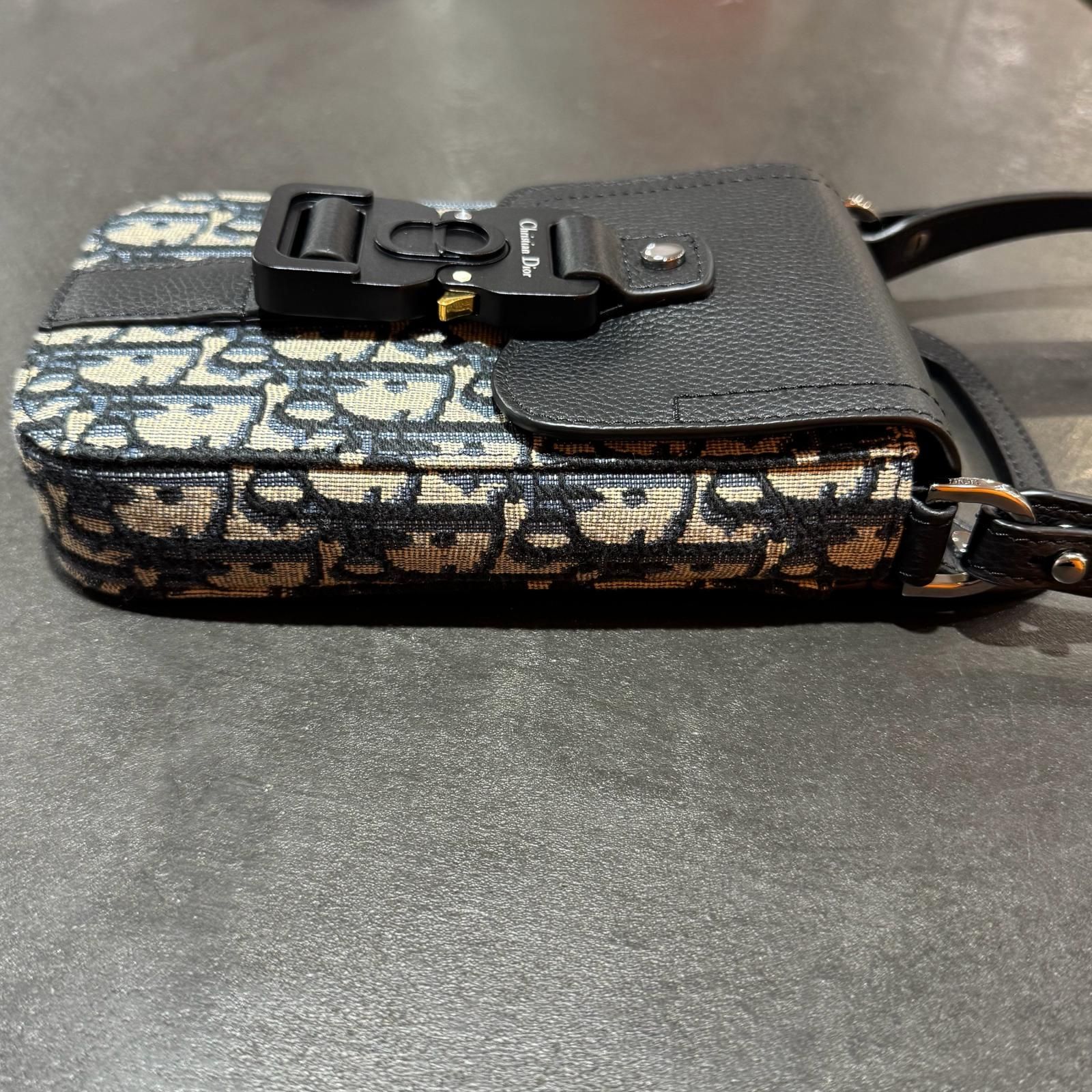 Dior SADDLE サドル オブリーク バーティカル ショルダーバッグ ポーチ