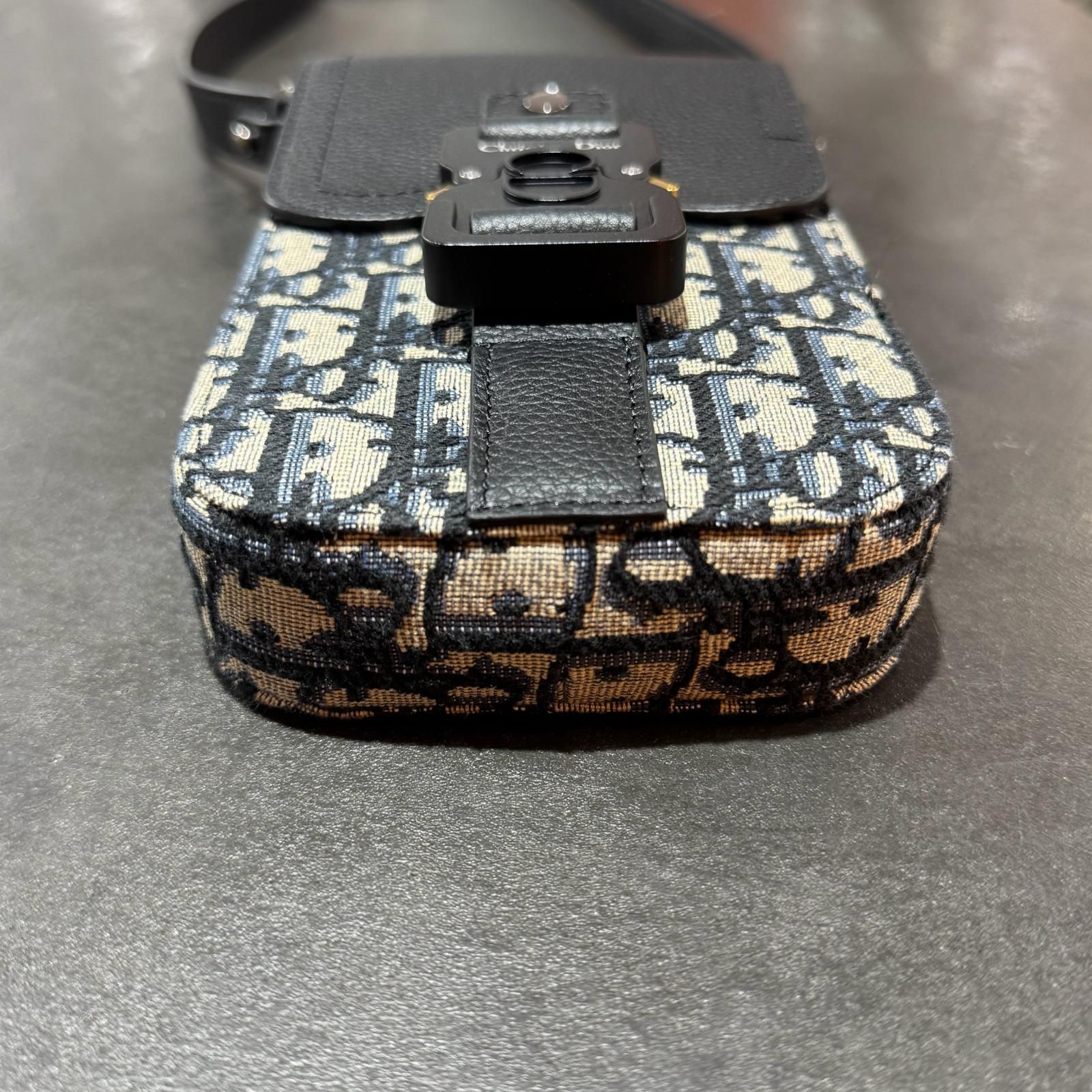 Dior SADDLE サドル オブリーク バーティカル ショルダーバッグ ポーチ