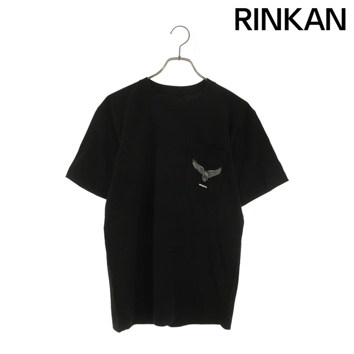 クロムハーツ サイズ:M  CH T-SHRT 1 FOTIスキッピープリントTシャツ 中古 SJ02 クロムハーツ CH T-SHRT/1 FOTIエアロスミスバックプリントTシャツ