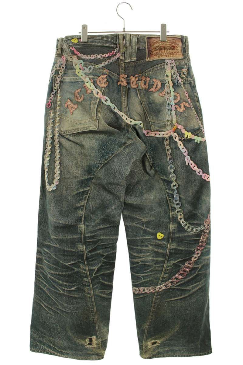 アクネストゥディオズ FN-MN-TROU001101 1981M キーチェーンプリント