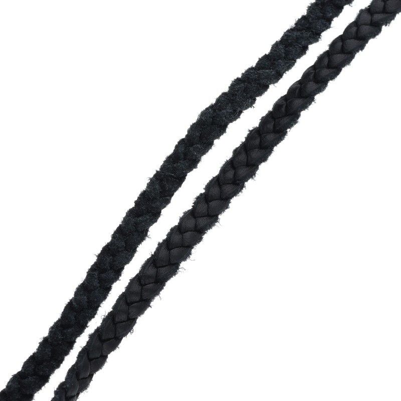 クロムハーツ LEATHER BRAID リップアンドタンレザーブレード メンズ