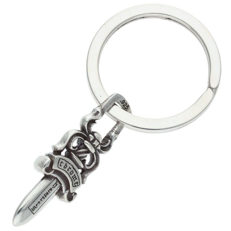 クロムハーツ RNG&No5 DGGR/キーリング#5ダガー シルバーキーリング