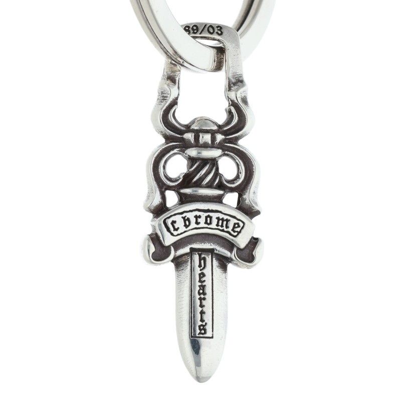 クロムハーツ RNG&No5 DGGR/キーリング#5ダガー シルバーキーリング
