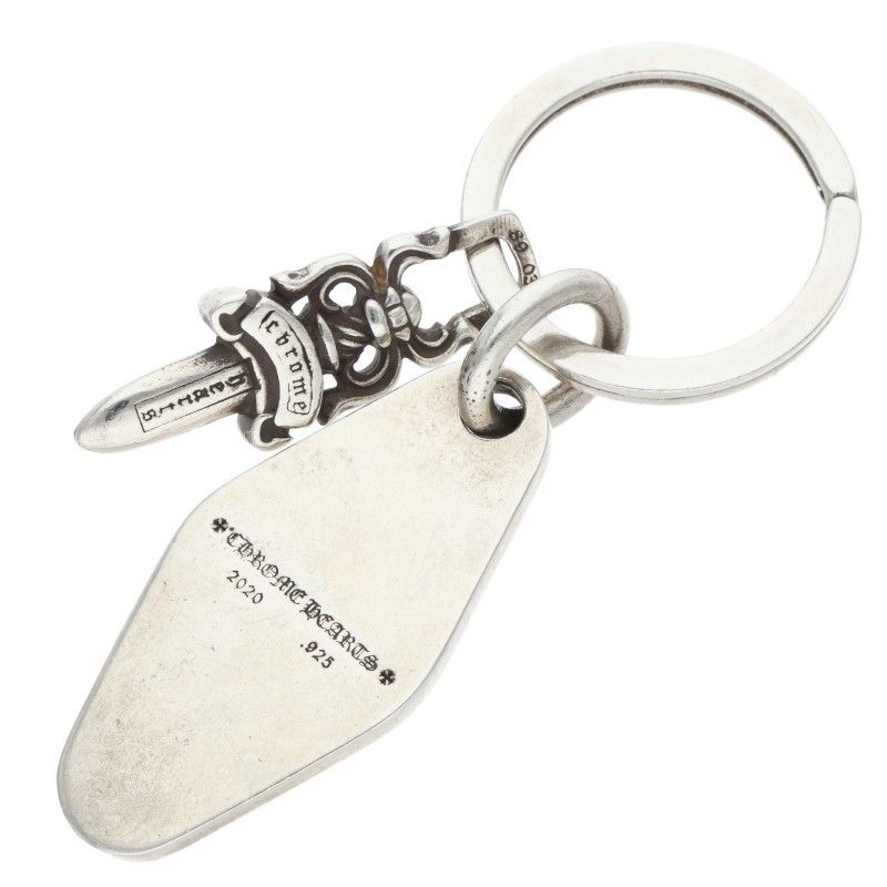 クロムハーツ KEYCHEAIN HOTEL SML/スモールホテルキー シルバー