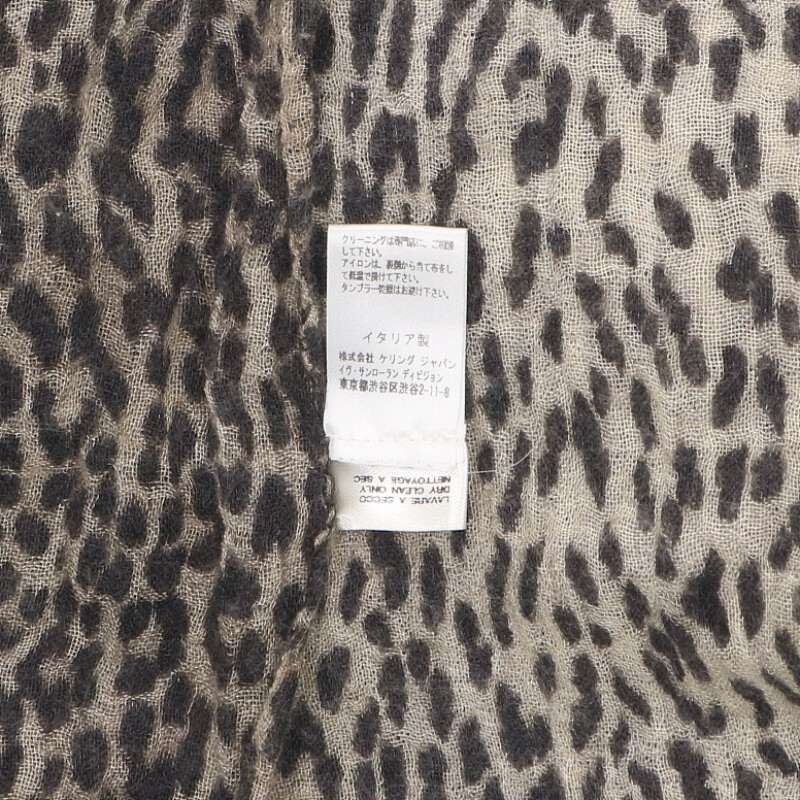 サンローランパリ 13AW 335043 3752Y カシミア混ベイビーキャット