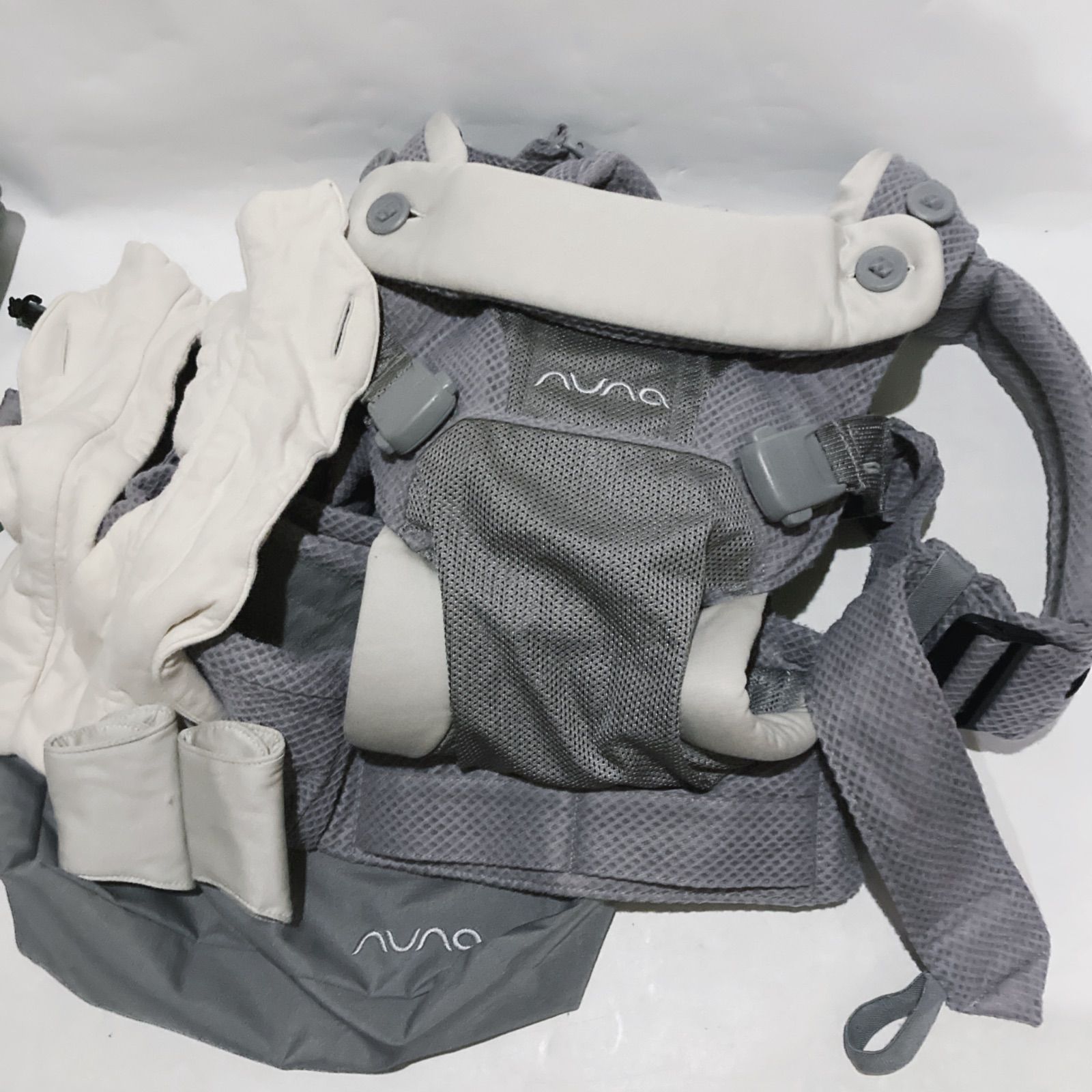 NUNA メッシュ ベビーキャリア グレー カトージ（KATOJI） ヌナ nuna