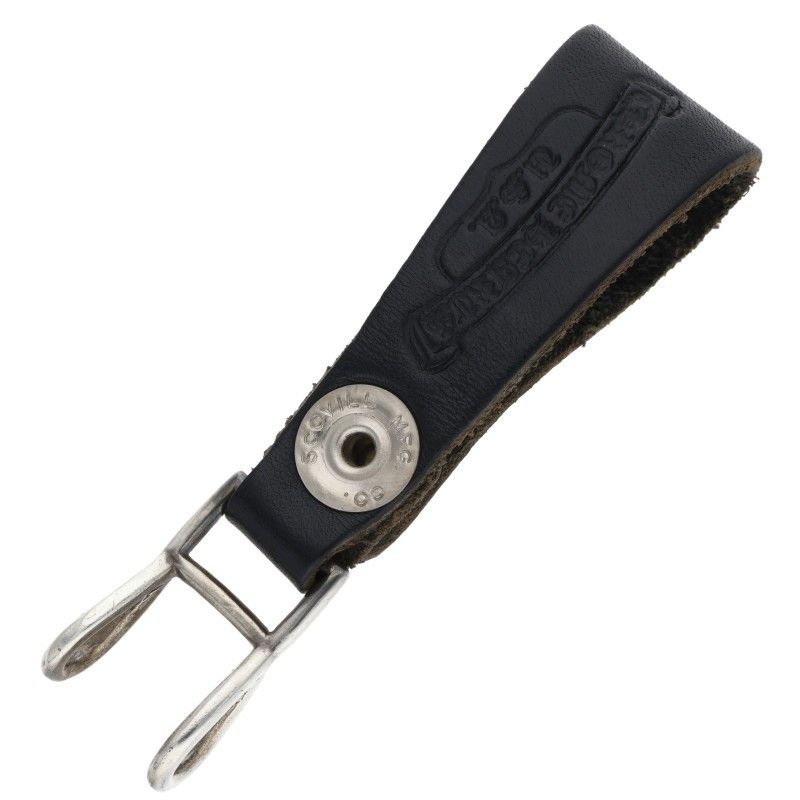 クロムハーツ   BELT LOOP フレアボールボタンレザーベルトループ 中古 GZ11 クロムハーツ BELT LOOP フレアボールボタンレザーベルトループ メンズ