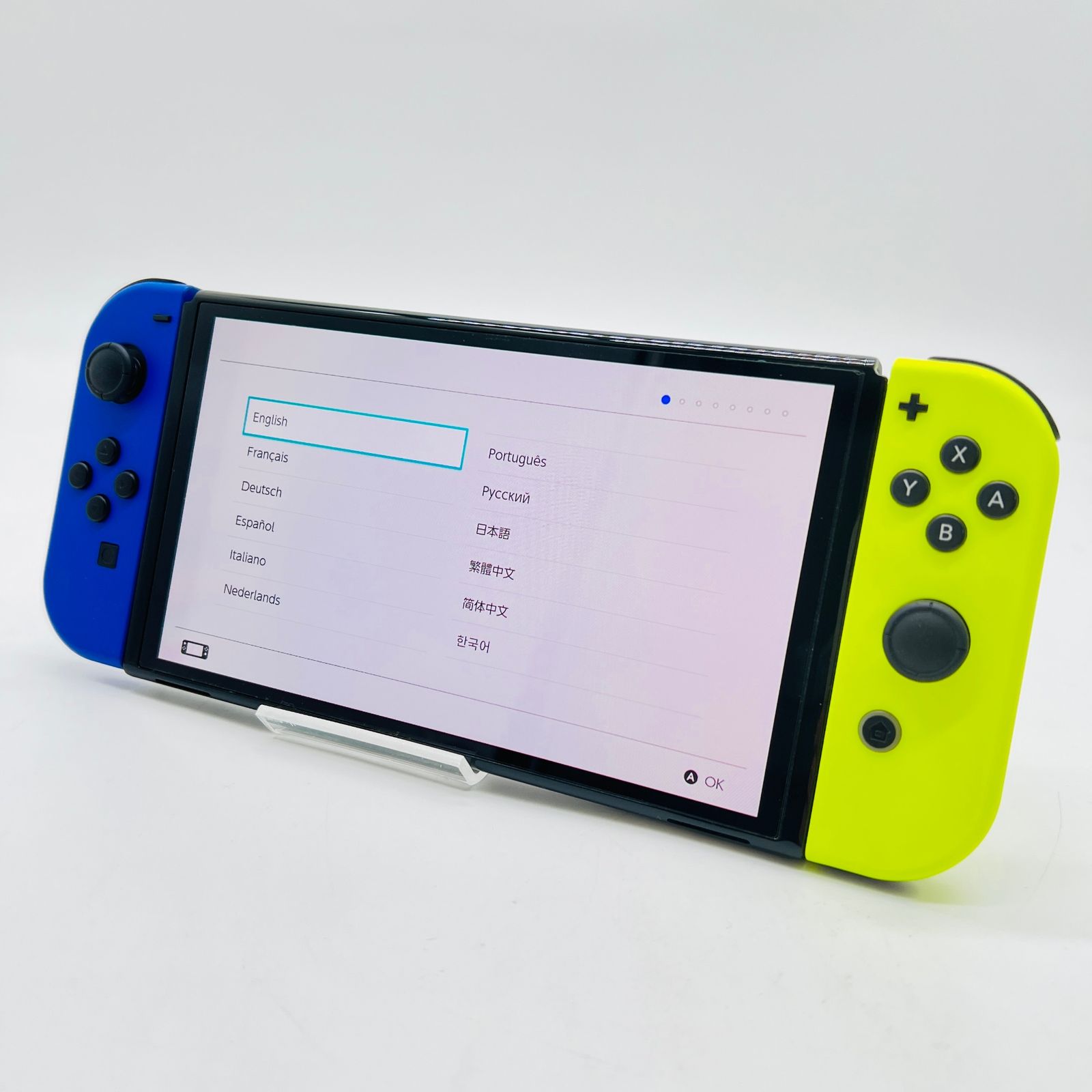 Nintendo Switch 有機ELモデル スプラトゥーン3エディション Joy Conカスタム 任天堂