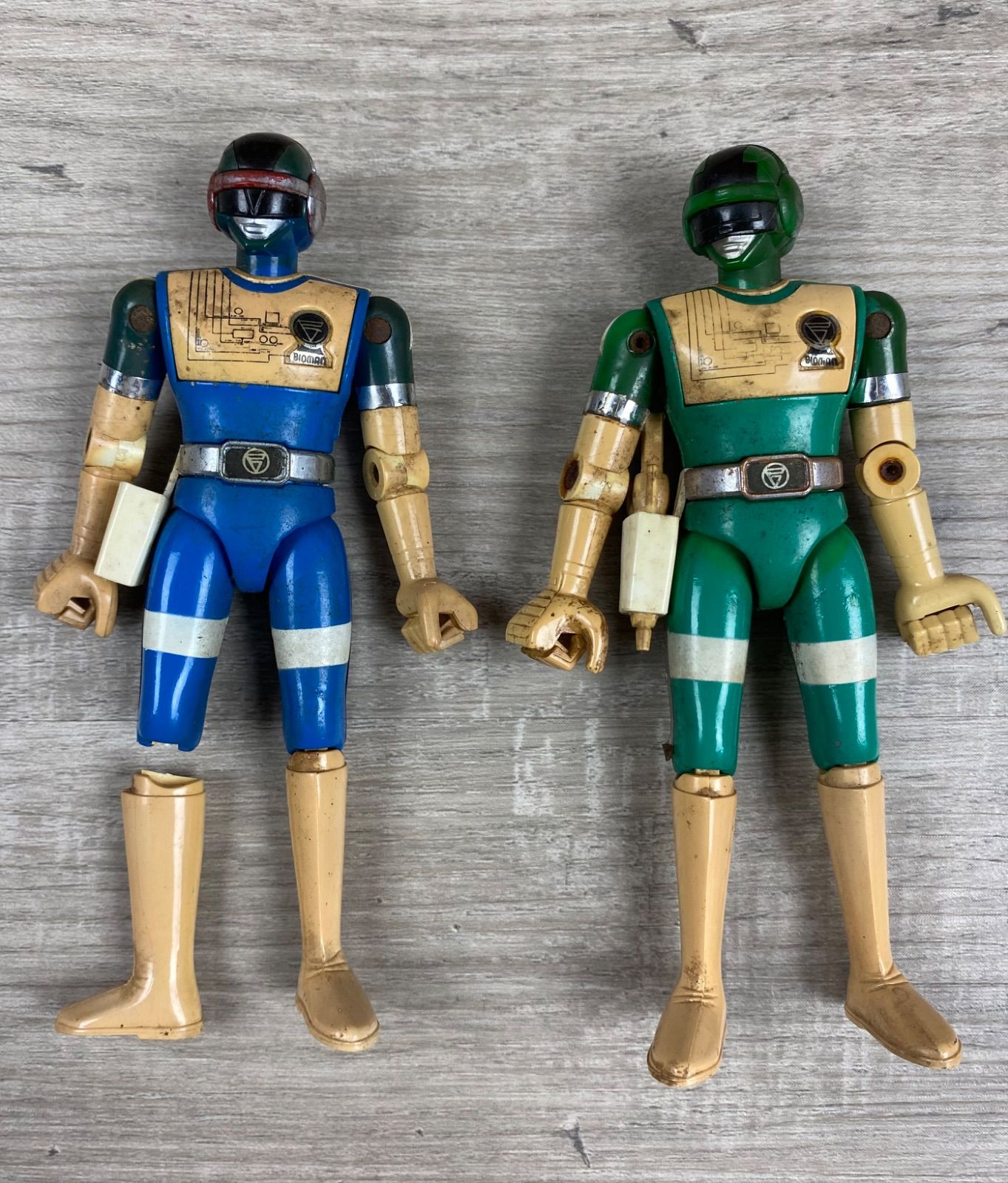 超電子バイオマン バイオブルー超合金 フィギュア 超電子バイオマン バイオブルー超合金 フィギュア