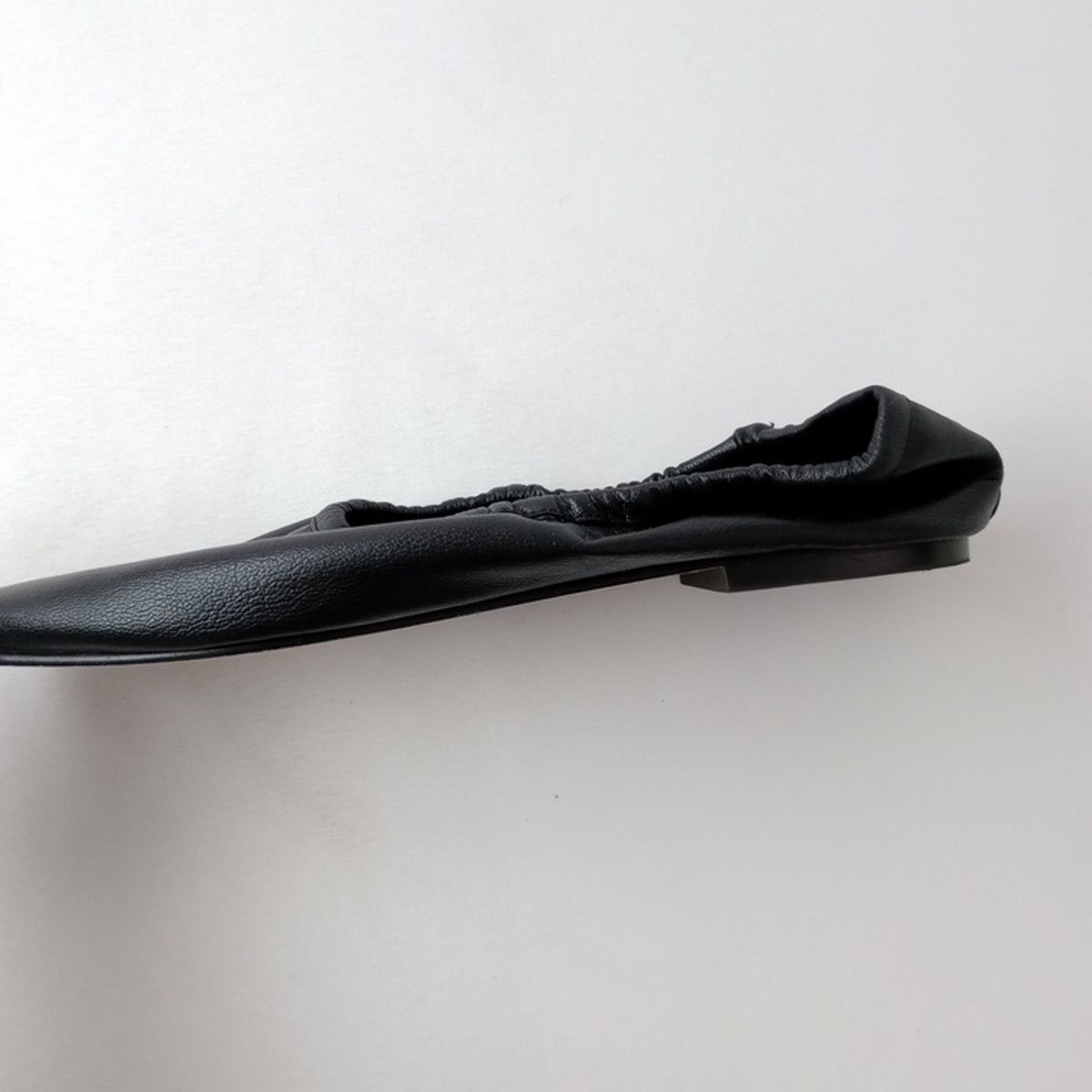 PELLICO SUNNY ペリーコ サニー スクエアトゥ フラットパンプス 38 黒