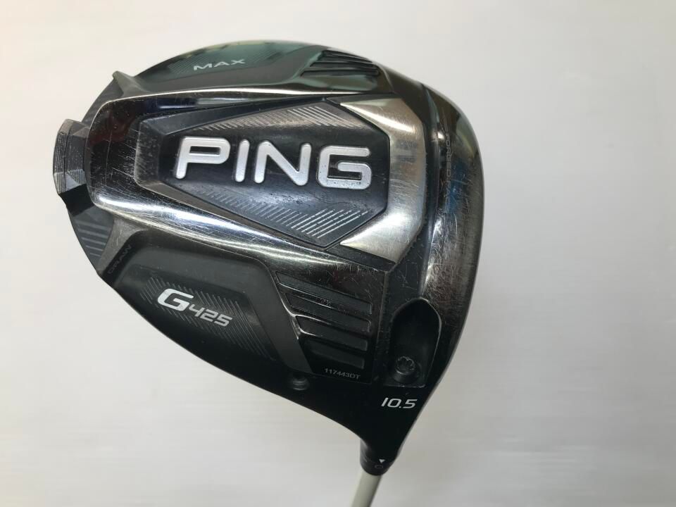 ピン G425 MAX 10.5度 ツアーAD HD-6 Sフレックス ドライバー 中古