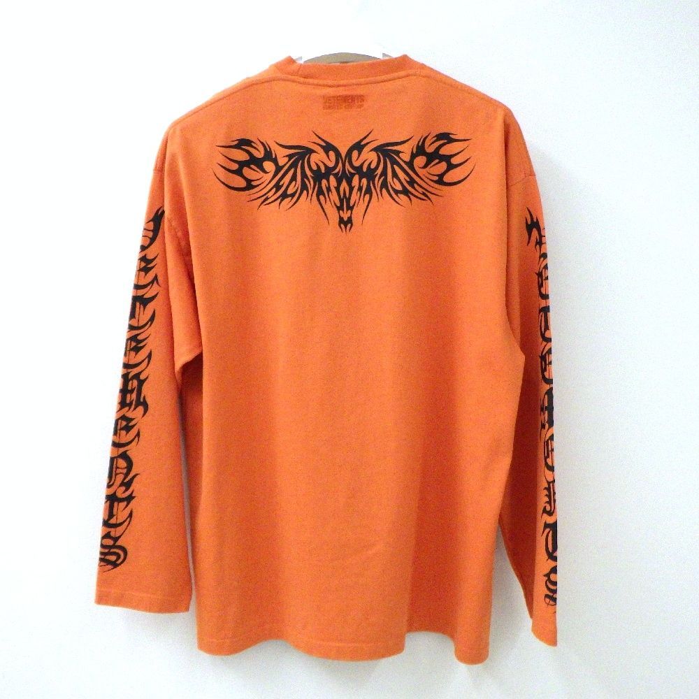 VETEMENTS ヴェトモン ゴシックロゴ ロングスリーブ カットソー XL T 