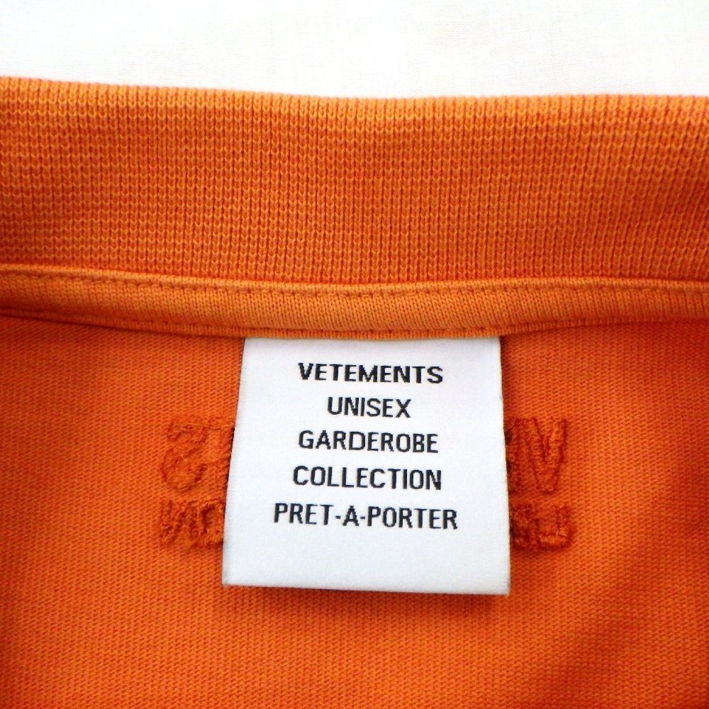 VETEMENTS ヴェトモン ゴシックロゴ ロングスリーブ カットソー XL T