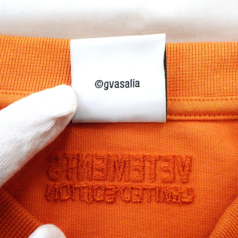 VETEMENTS ヴェトモン ゴシックロゴ ロングスリーブ カットソー XL T