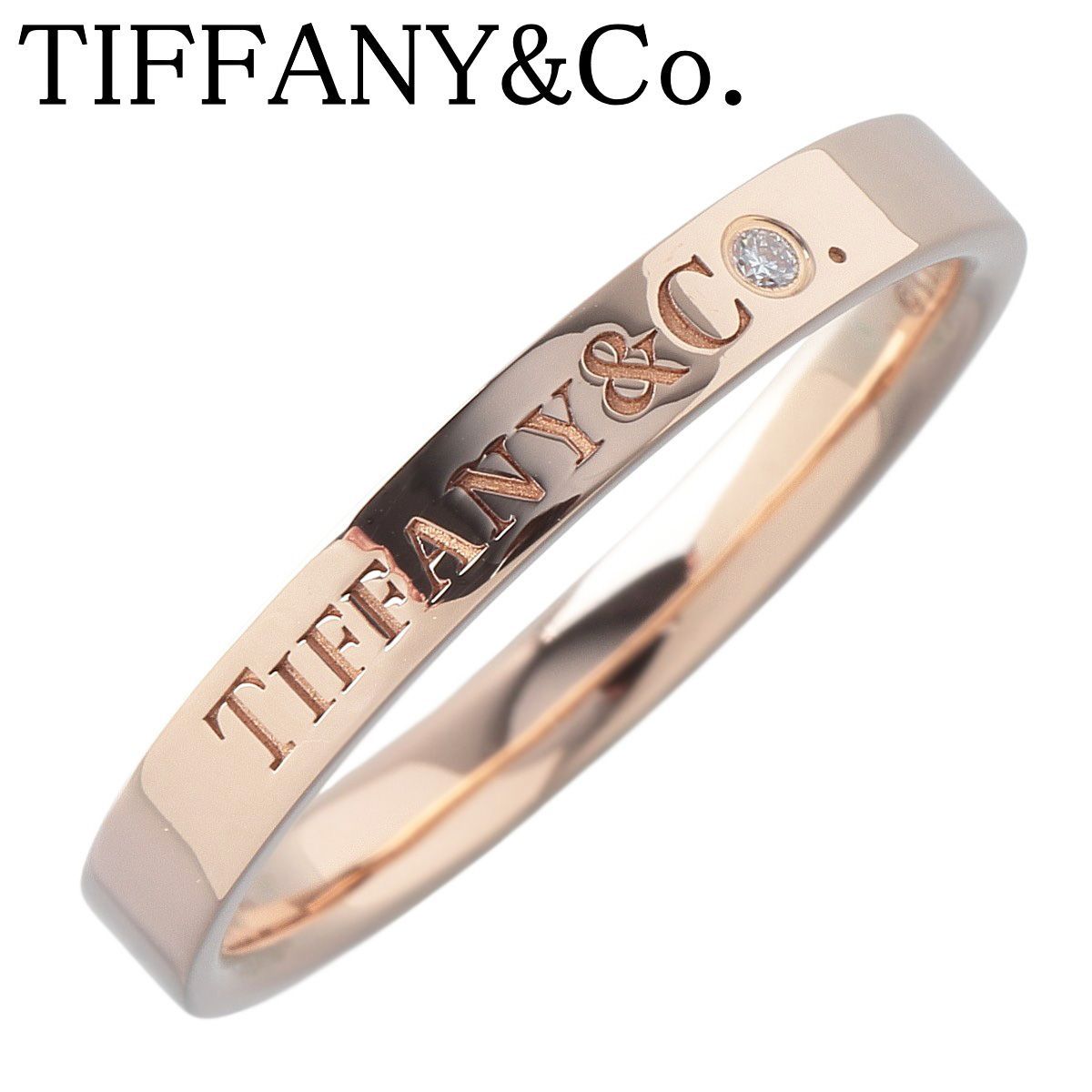 ティファニーフラットバンドリング プラチナ950 6.5号 新品仕上げ