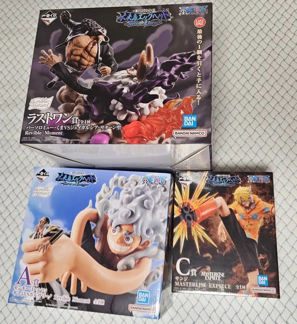 一番くじ ONE PIECE エッグヘッド ラストワン + A + C賞 未開封 - メルカリ