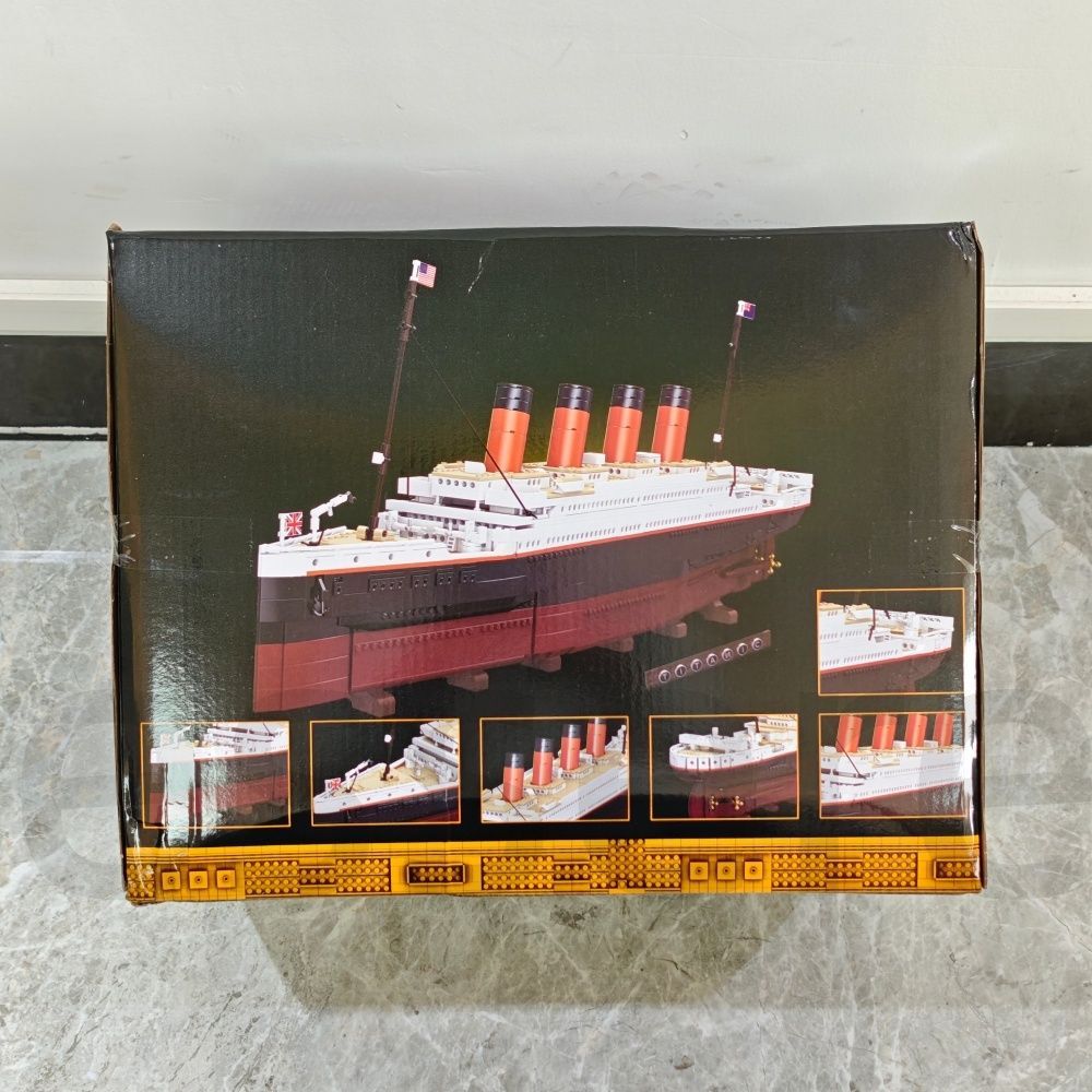 レゴ互換品 タイタニックゴウ クルーズ船 長100 cm 5000 PCS ブロック ミニサイズ おもちゃ 知育玩具 モデル 子供用 玩具 組み立て