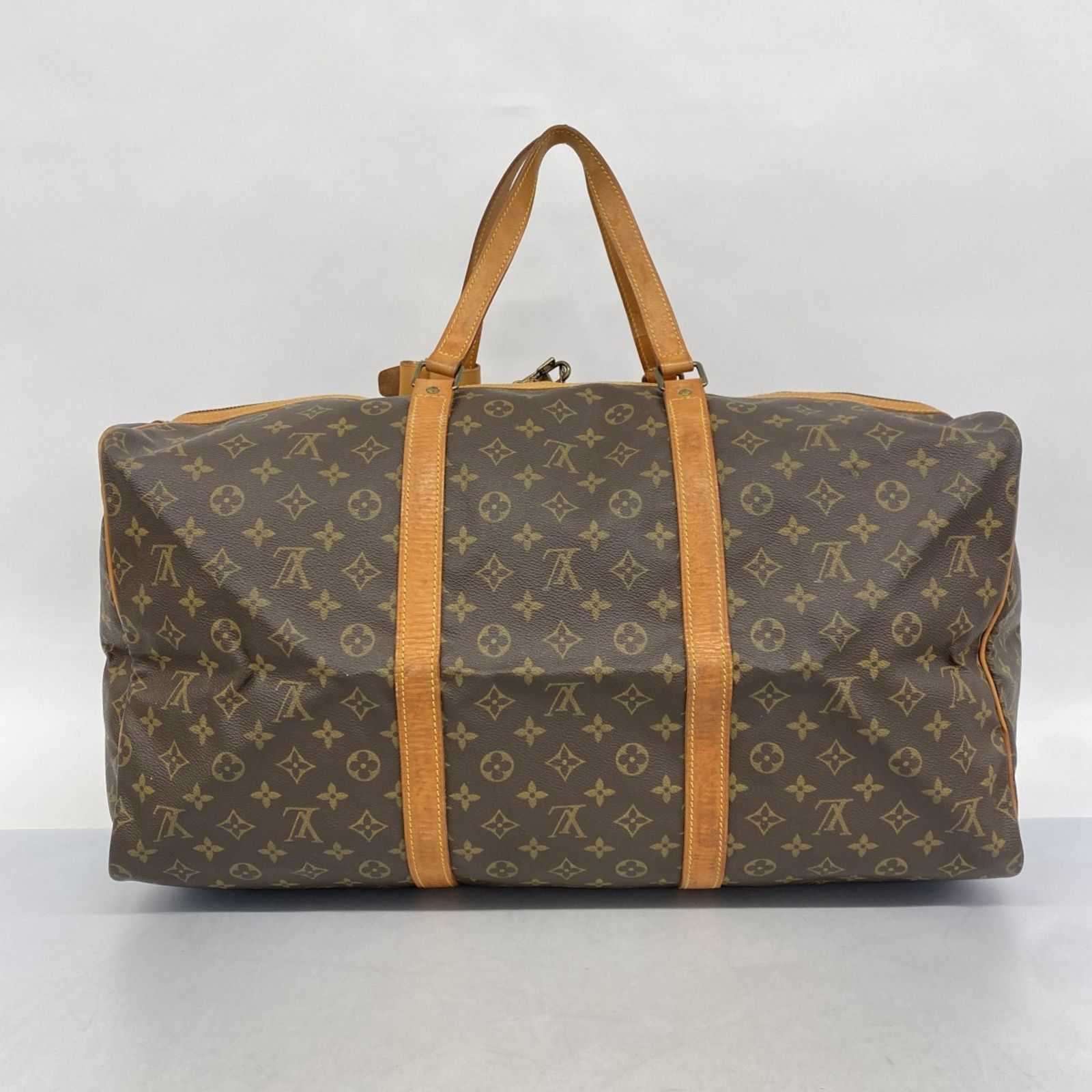 ★最終価格【5od4088】ルイヴィトン ボストンバッグ モノグラム サックスプール M41622 ブラウン【中古】メンズ レディース ユニセックス ルイ・ヴィトン(Louis Vuitton) ルイ・ヴィトン バッグ・ボストン