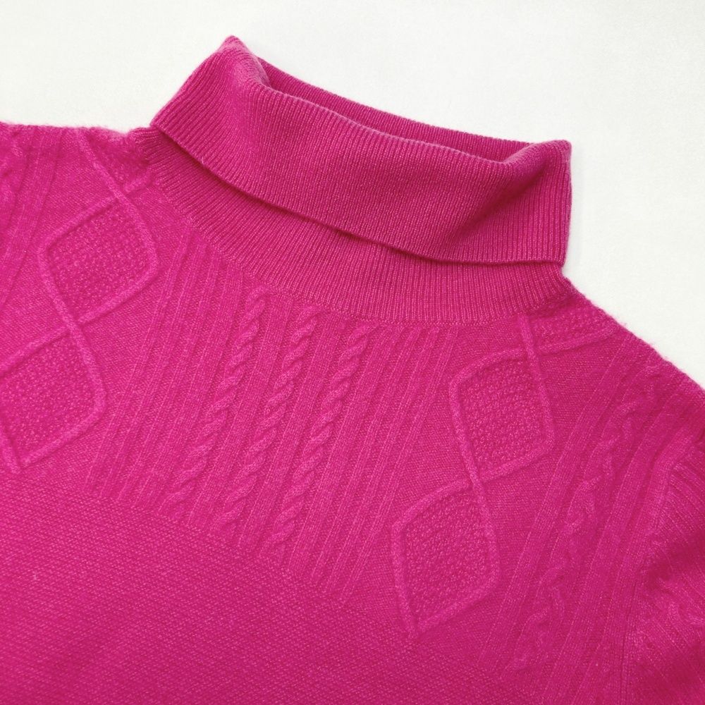 サイズ：M CALLAWAY キャロウェイ レッドレーベル カシミヤ