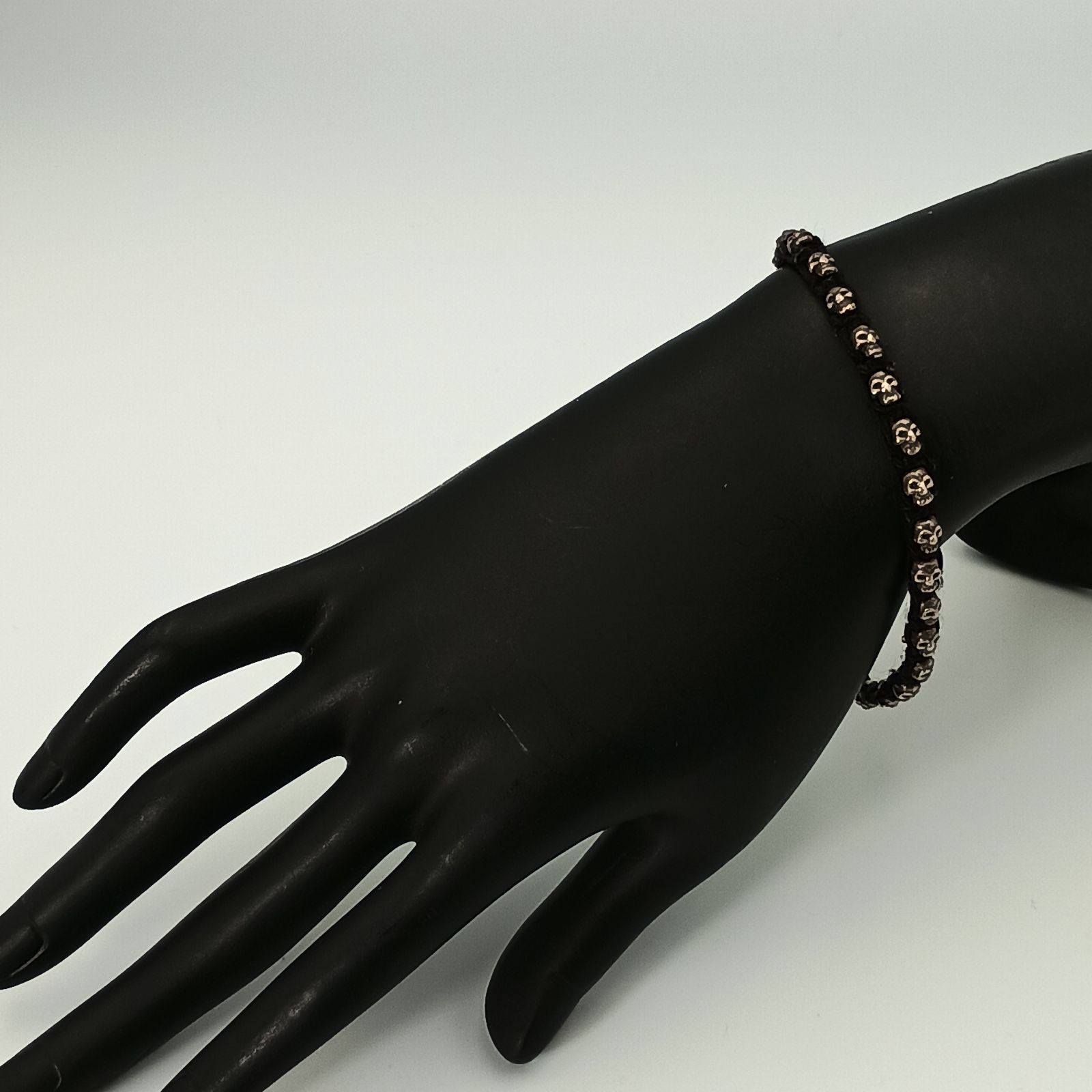 M.Cohen エムコーエン スカルブレスレット メンズ シルバー