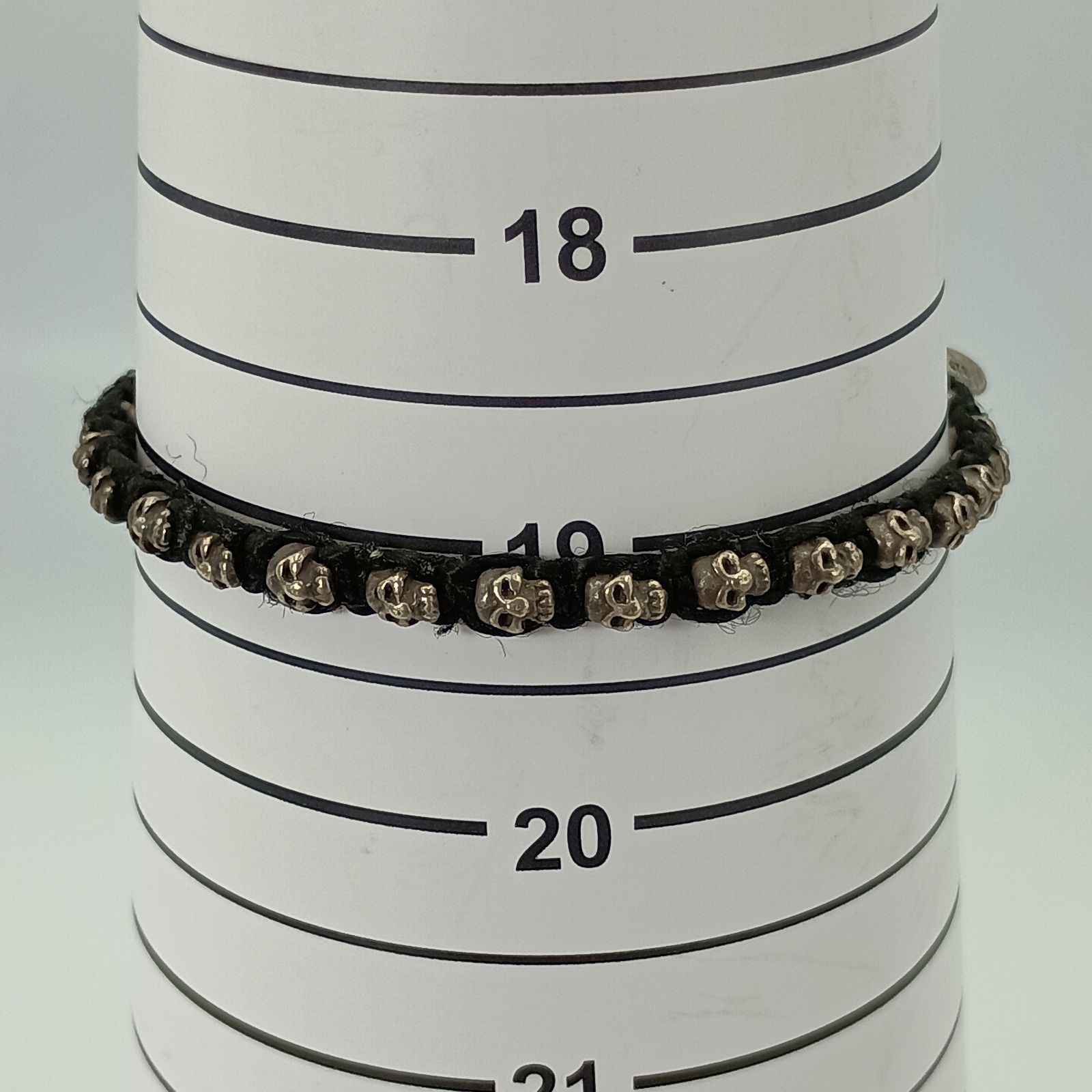 M.Cohen エムコーエン スカルブレスレット メンズ シルバー