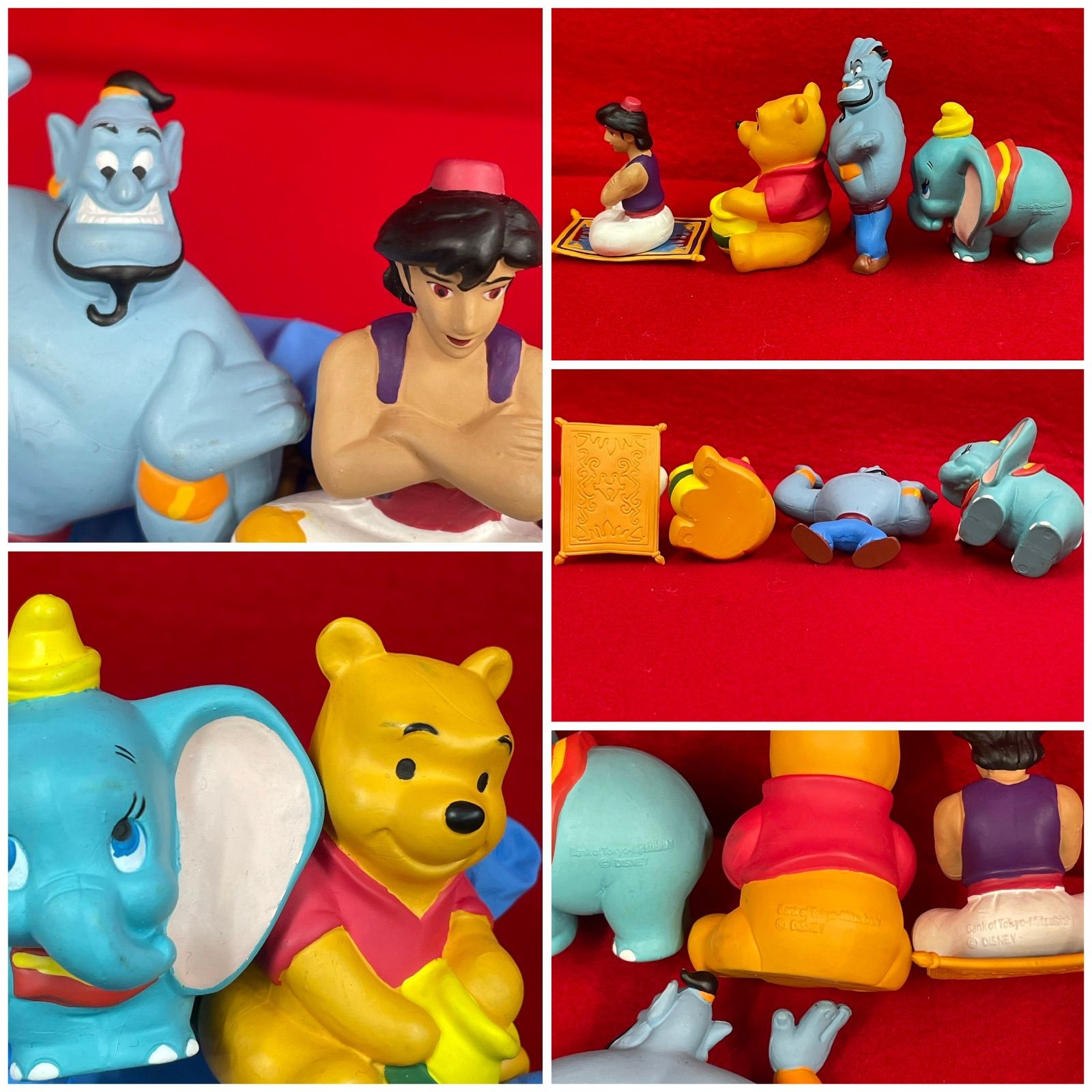 ディズニーキャラクターフィギュア東京三菱銀行レア18個セット ディズニーキャラクターフィギュア東京三菱銀行レア18個セット