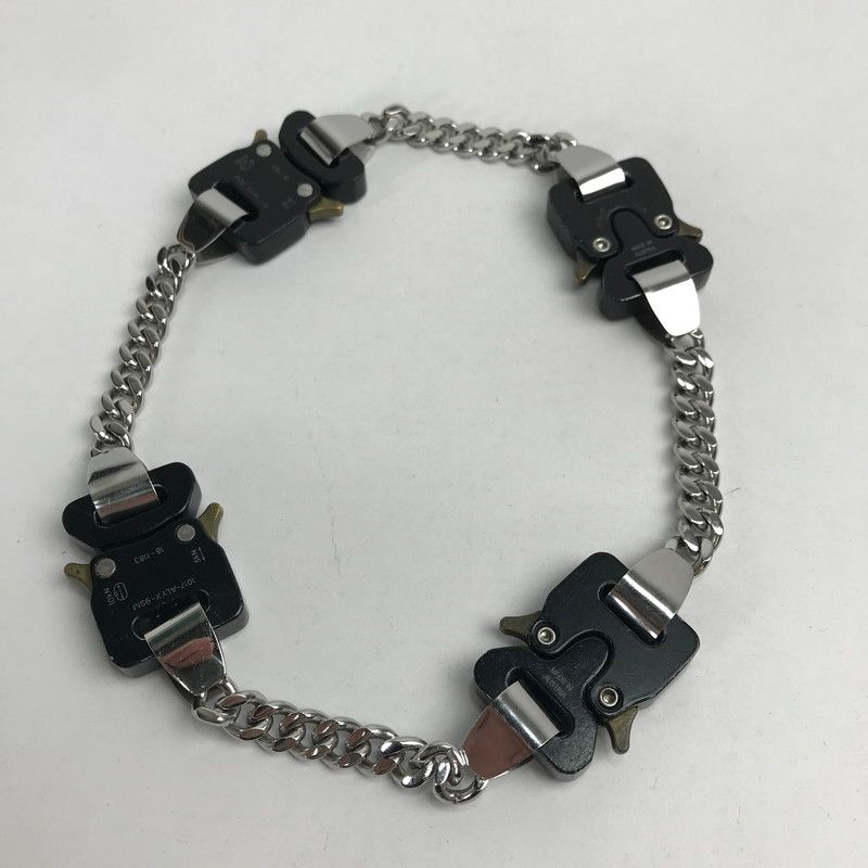 ALYX バングル ALYX (アリクス) レザー×メタルバックルチェーン