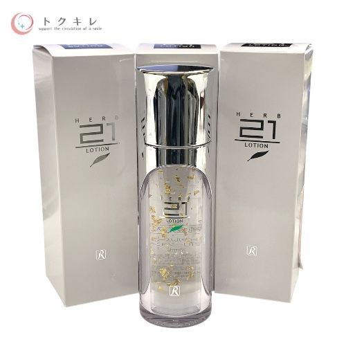 ロイヤル化粧品　21ローション35mL 4本セット トクキレ】ロイヤル化粧品 ロイヤルハーブ21ローション 35ml (純金箔入