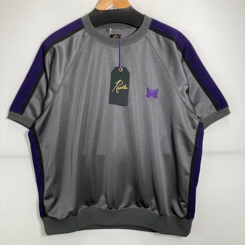 【中古】NEEDLES - Track Crew Neck Shirt 中古・古着通販】Needles (ニードルズ) Track Crew Neck Shirt