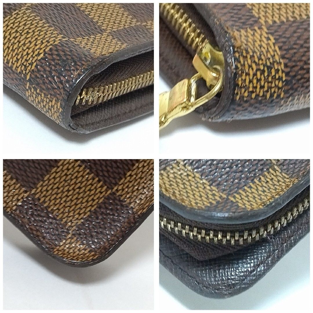 Louis Vuitton ポルトモネジップ　ダミエ　美品　ユニセックス Louis Vuitton ポルトモネジップ ダミエ 美品 ユニセックス 【公式通販】