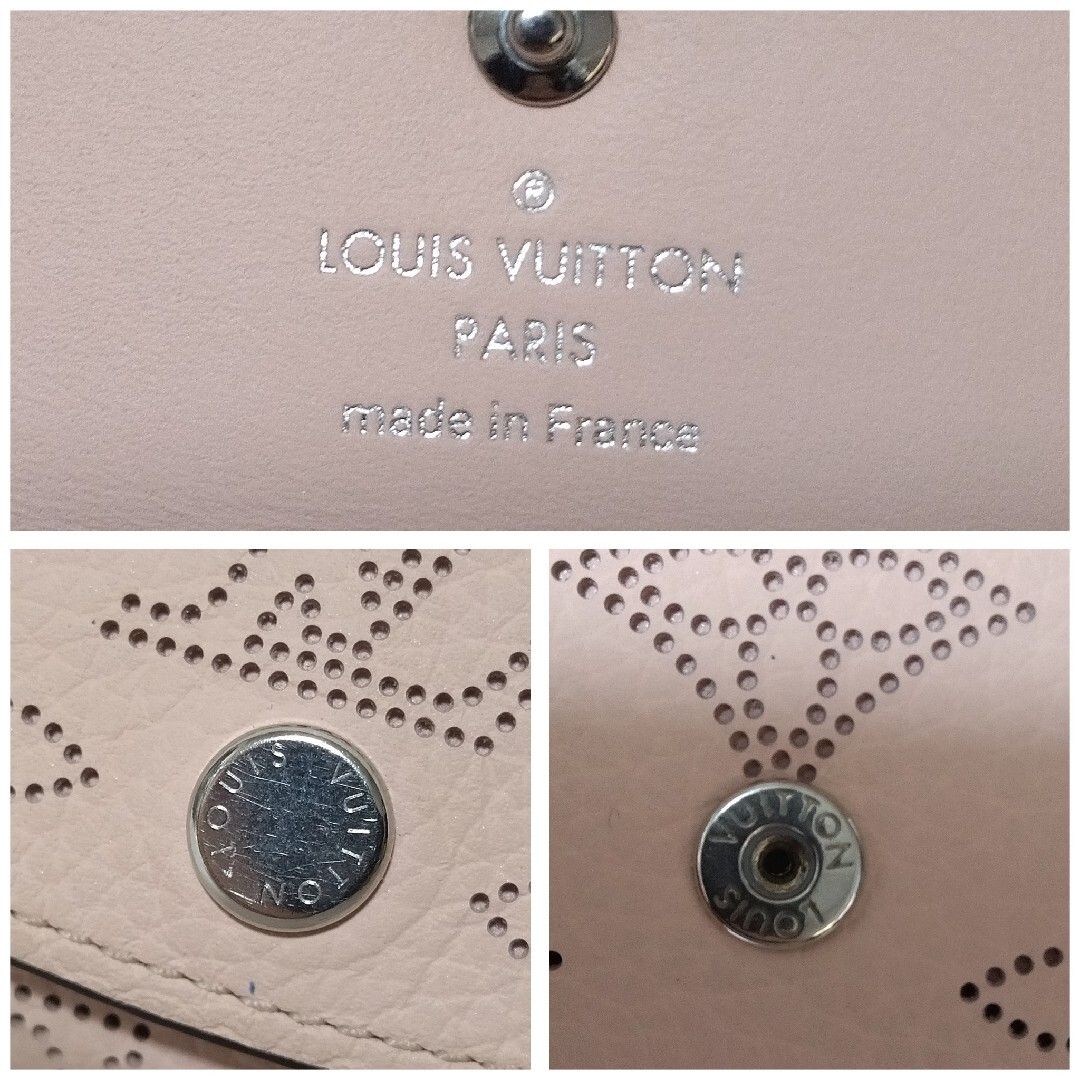 美品 ルイヴィトン ミュルティクレ4 マグノリア モノグラムマヒナ