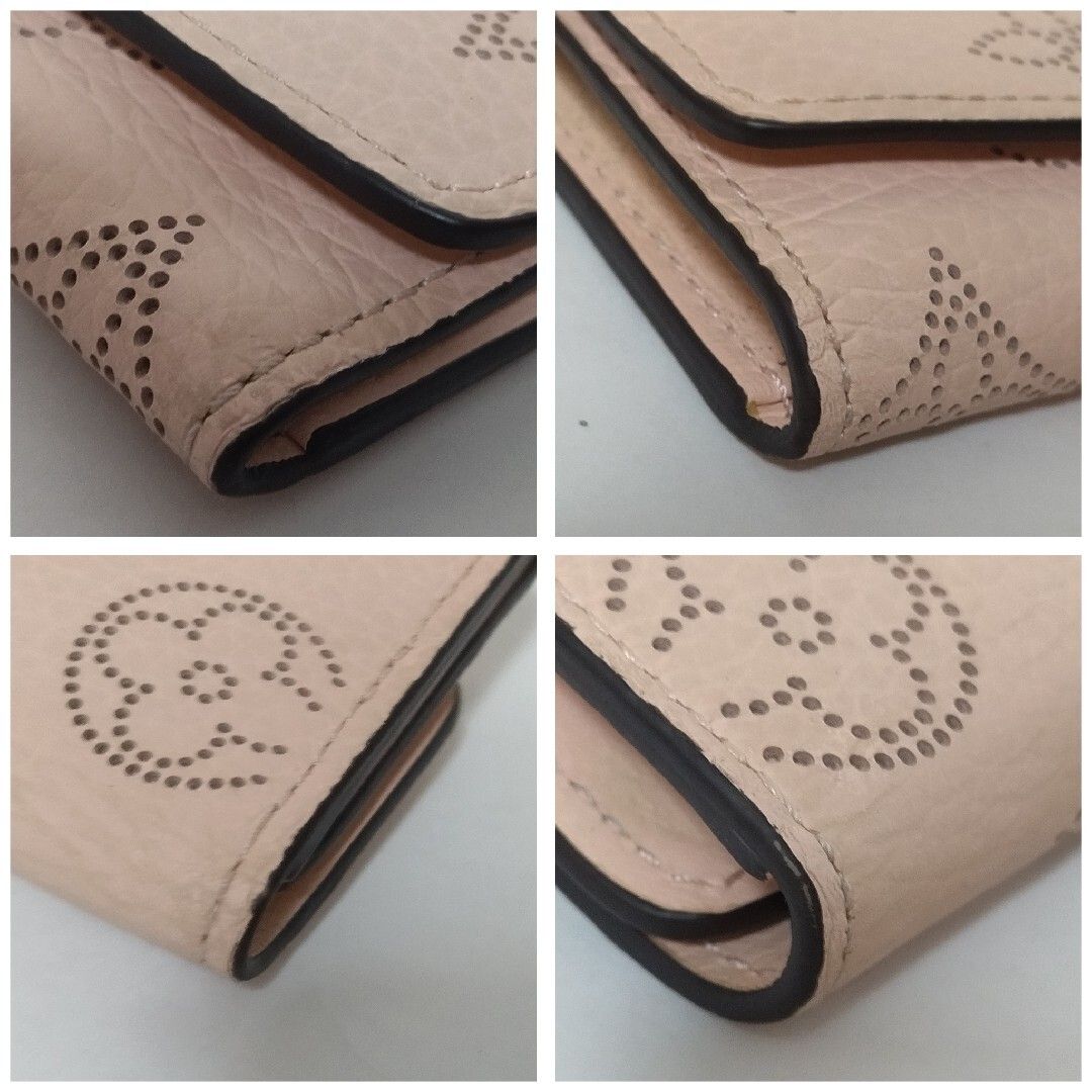 美品 ルイヴィトン ミュルティクレ4 マグノリア モノグラムマヒナ