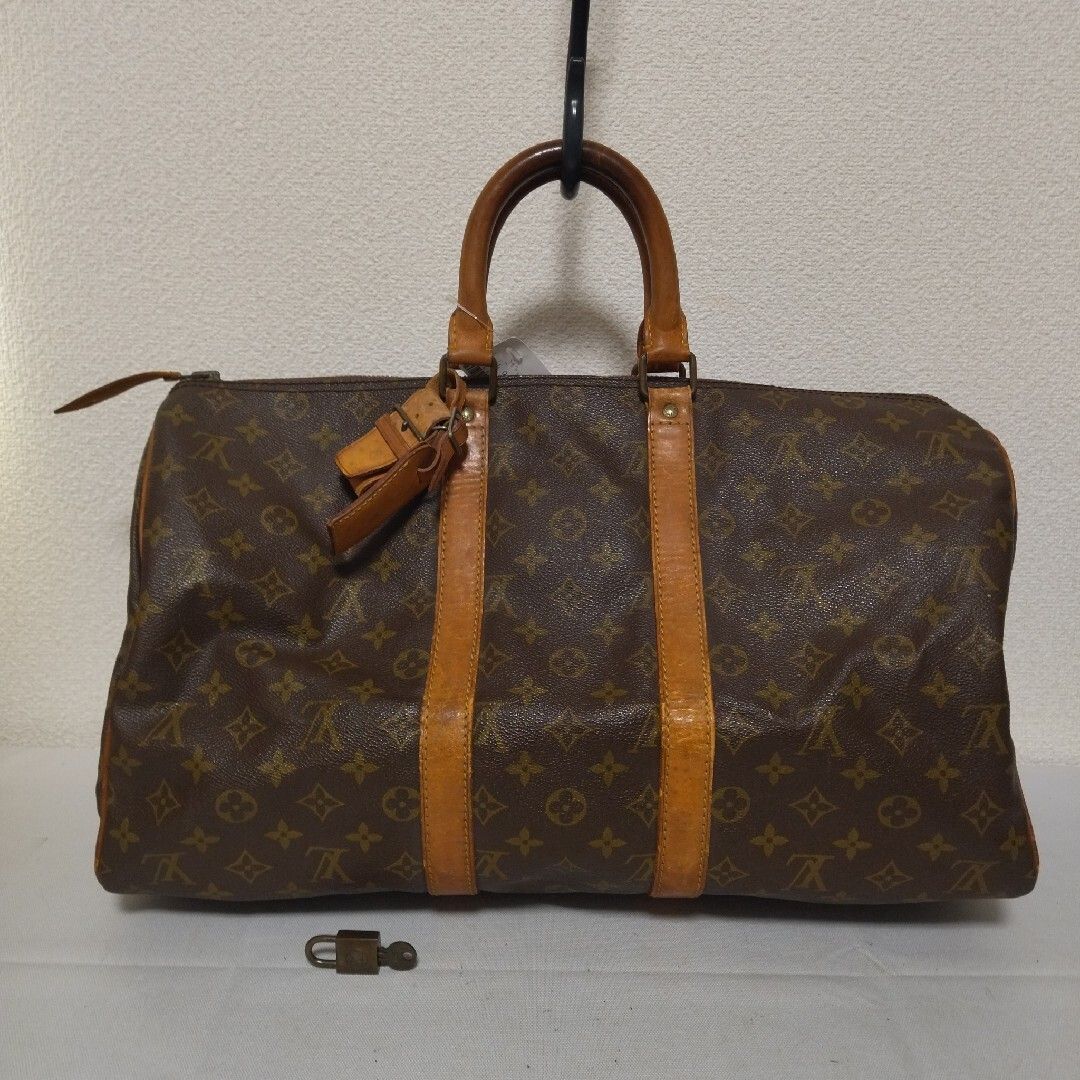 ルイヴィトン キーポル45 モノグラム 旧型 ボストンバッグ M41428