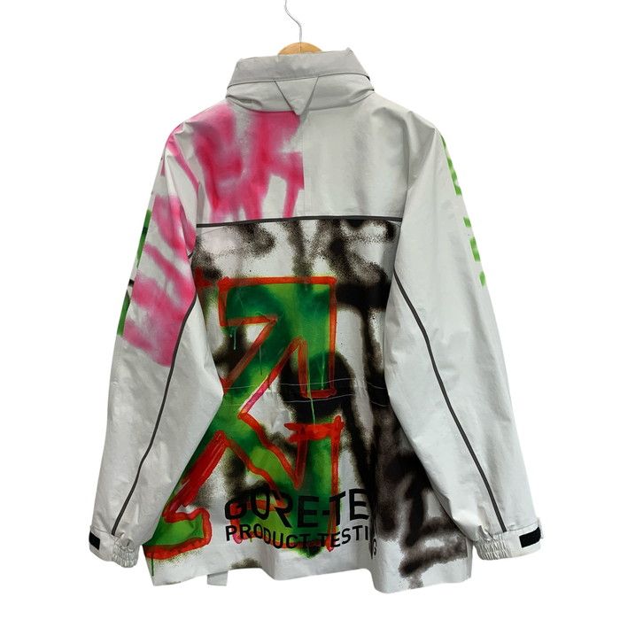 中古品】OFF-WHITE オフホワイト 19AW GORE-TEX PAINT MOUNTAIN JACKET