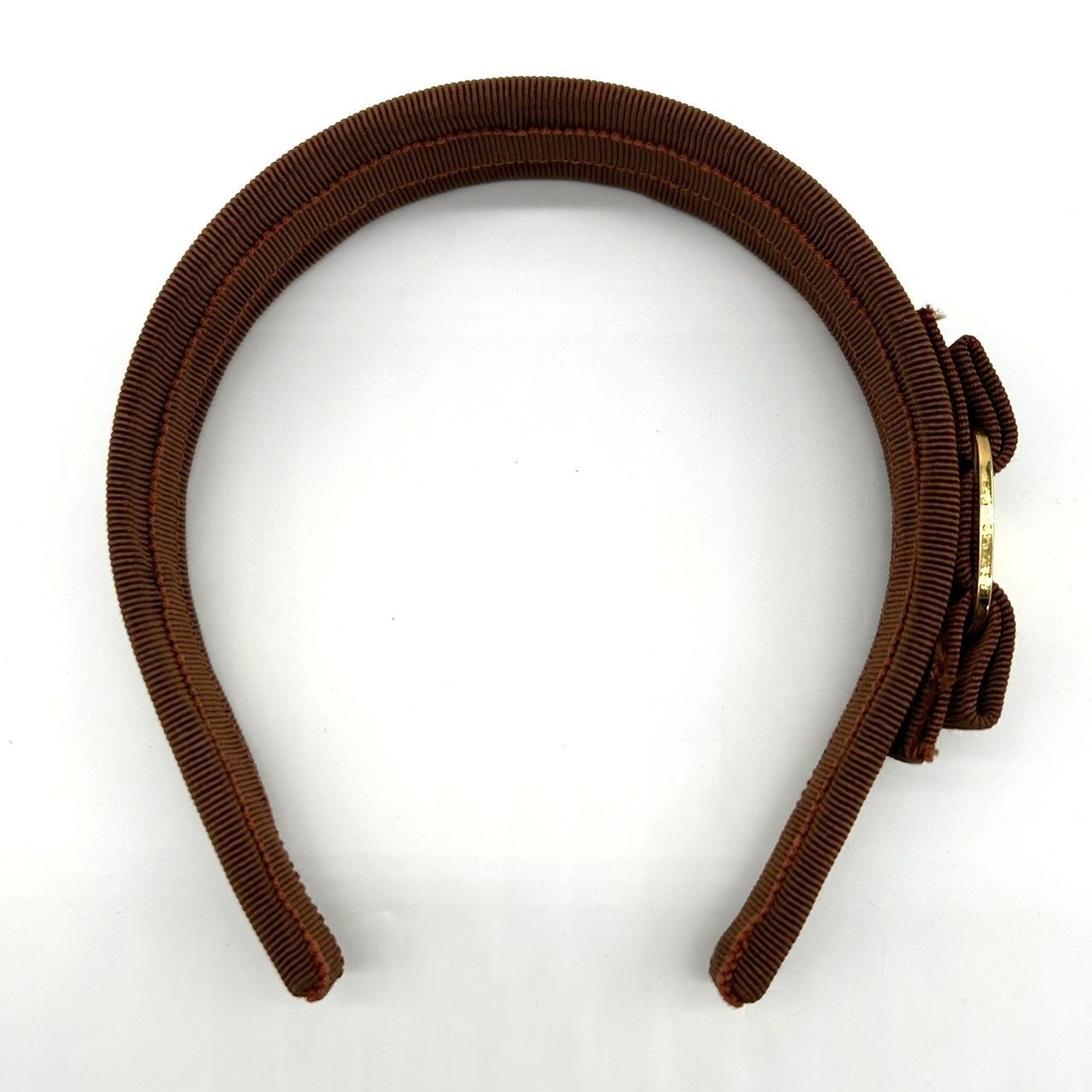 良品】Salvatore Ferragamo フェラガモ ヴァラリボン カチューシャ