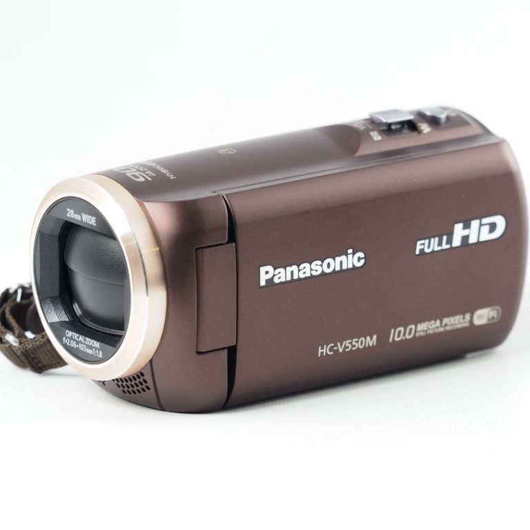 Panasonic V550M デジタルハイビジョンビデオカメラ 内蔵メモリー32GB