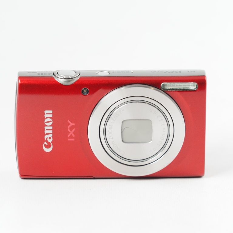 Canon キヤノン デジタルカメラ IXY200 レッド イクシ 200 #14315