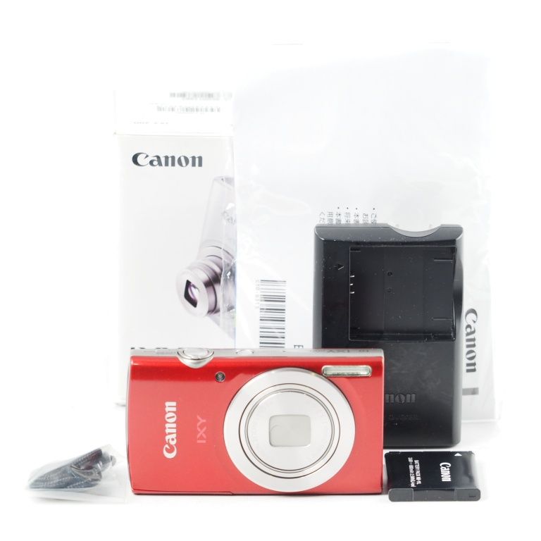 Canon キヤノン デジタルカメラ IXY200 レッド イクシ 200 #14315