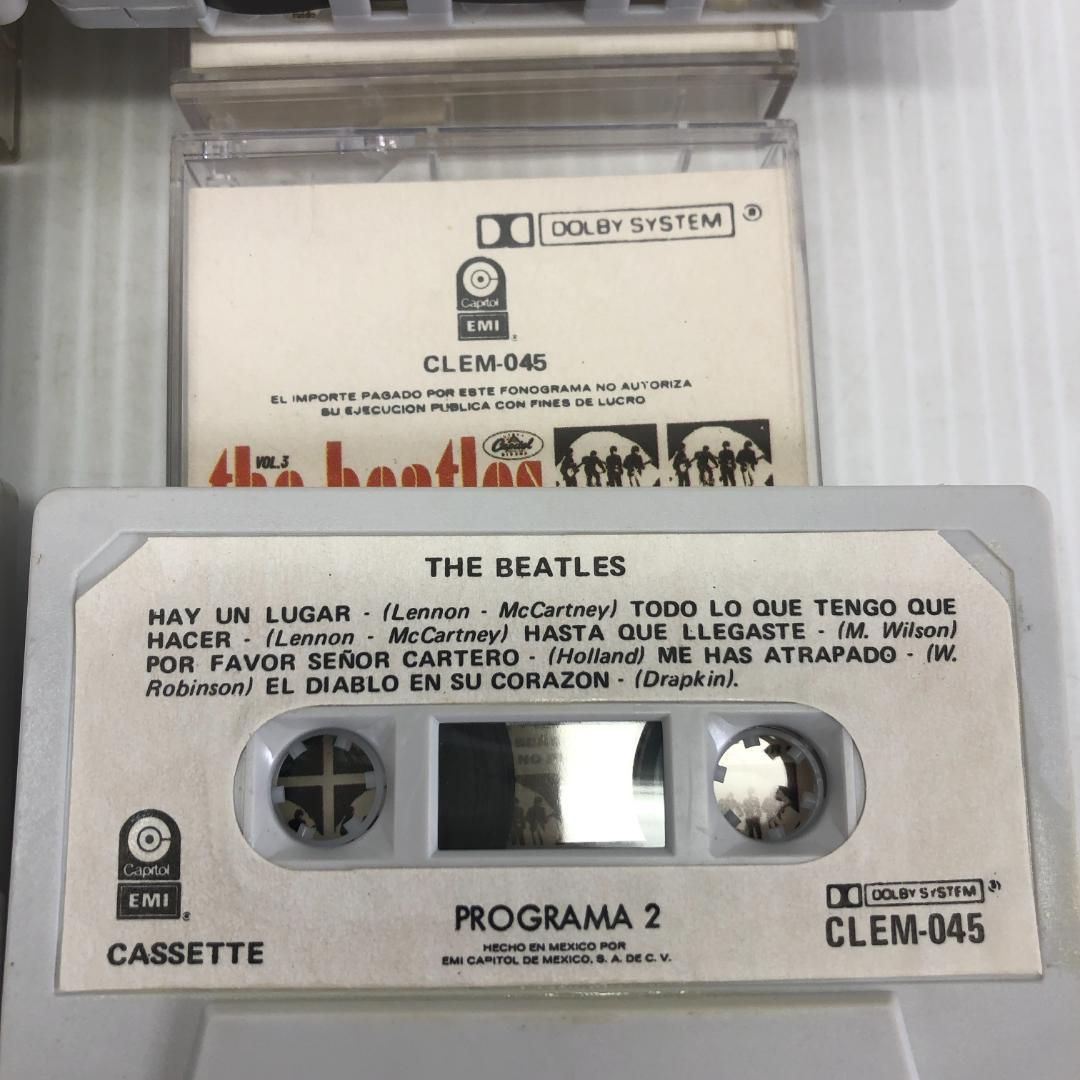  9点 THE BEATLES カセットテープ CAPITOL EMI その他 おもちゃ