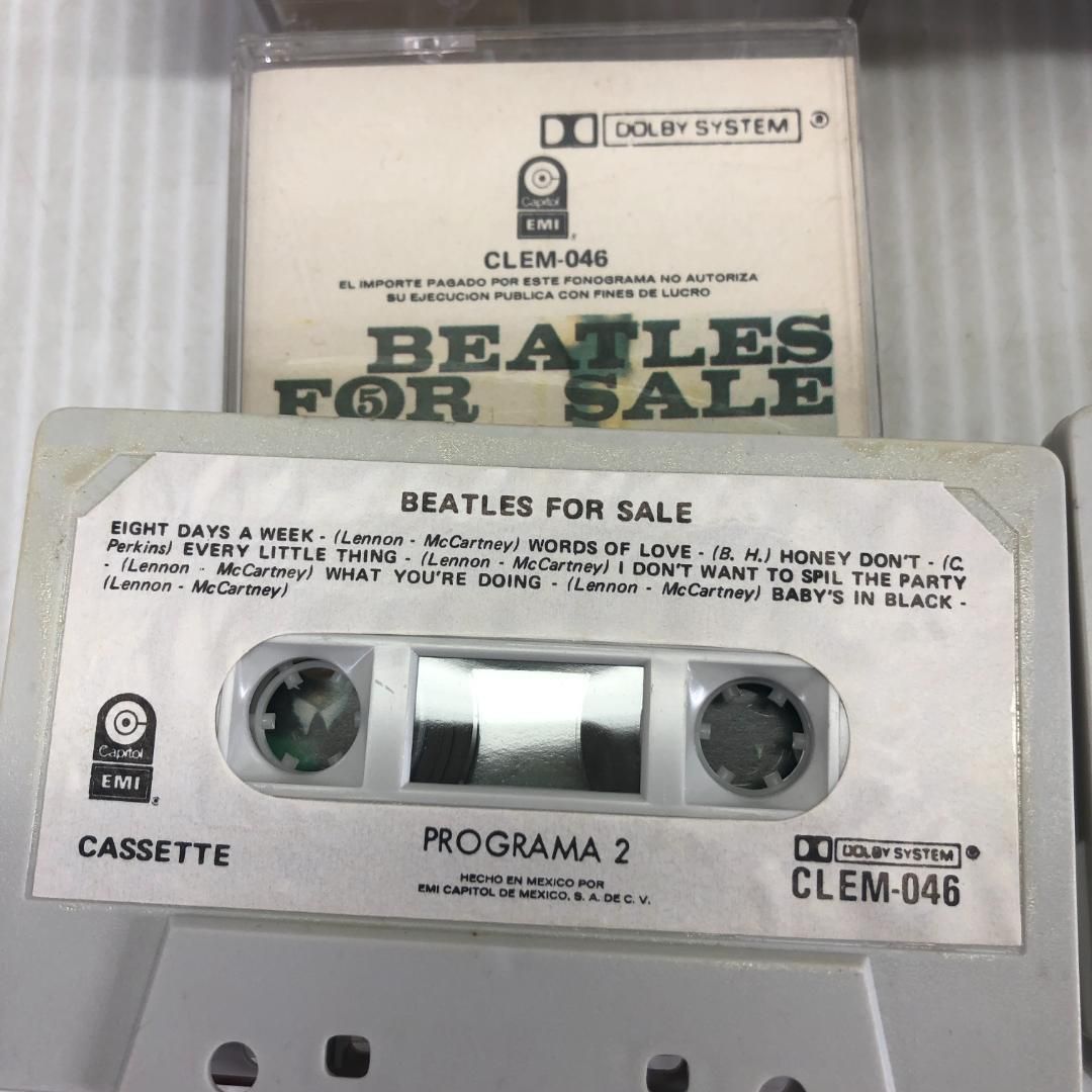 BEATLES カセットテープ