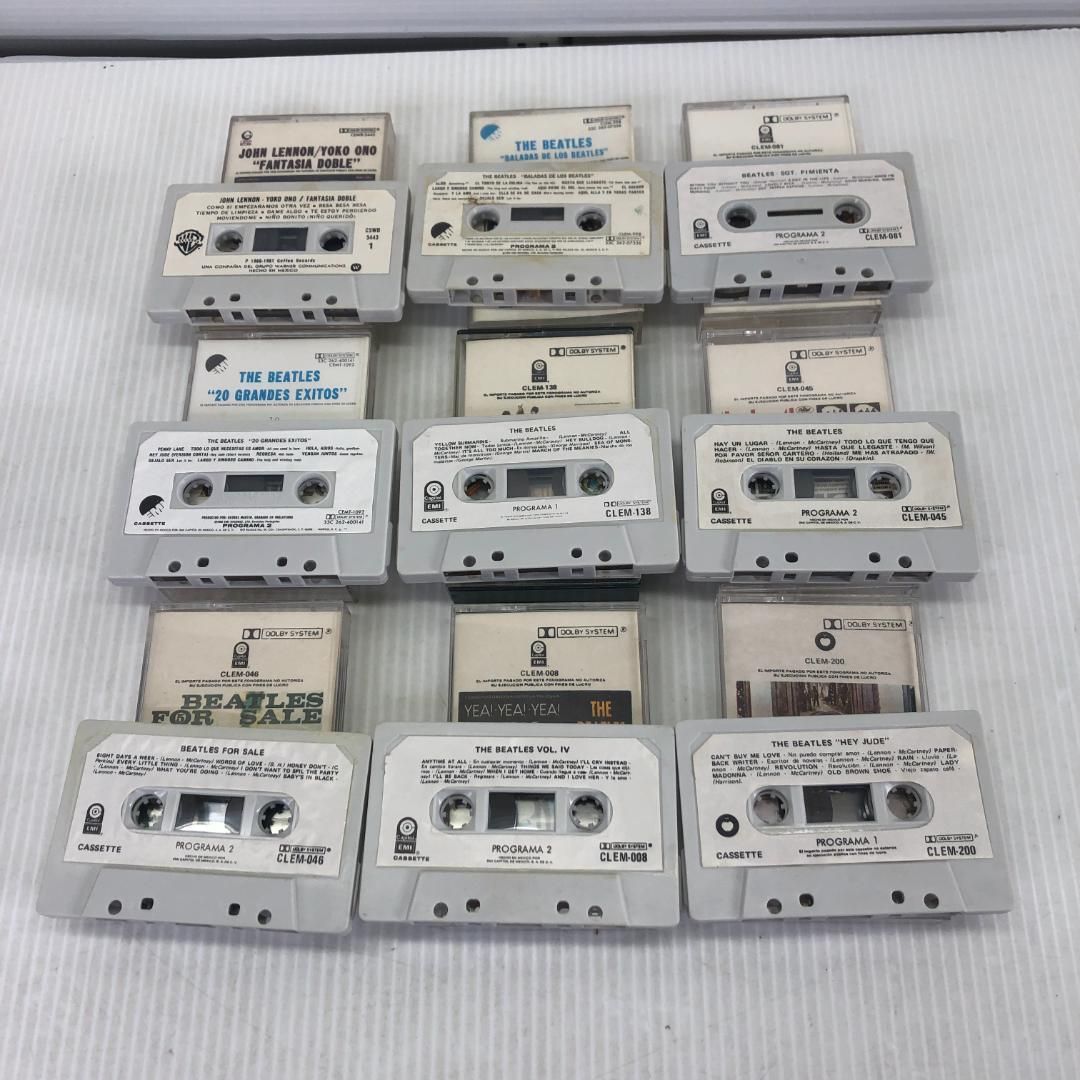 【9点】THE BEATLES カセットテープ CAPITOL EMI 9点】THE BEATLES カセットテープ CAPITOL EMI - メルカリ