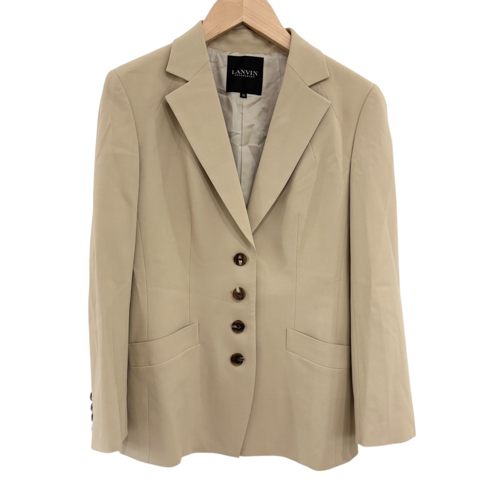 Z1718 LANVIN collection ランバンコレクション テーラードジャケット