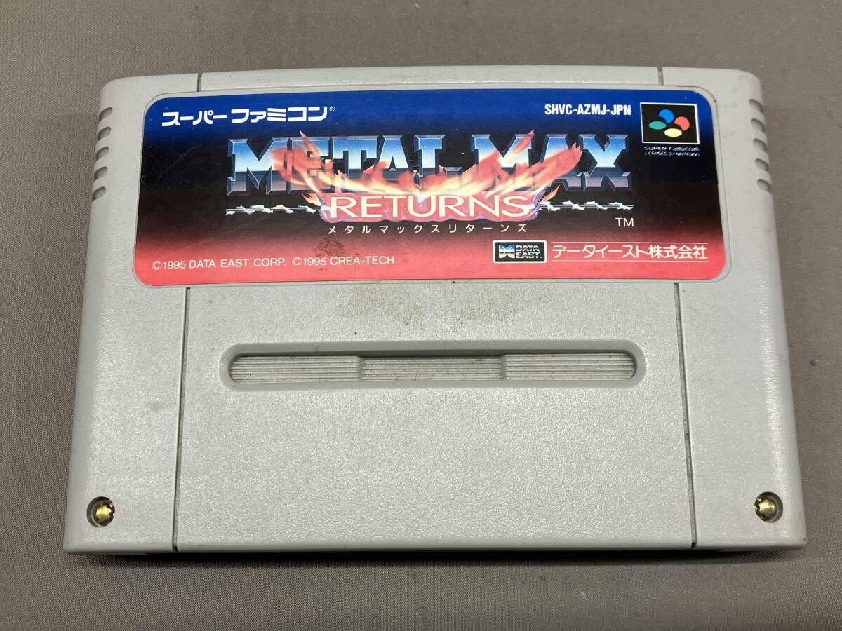 メタルマックスリターンズ　美品　箱　説明書　ハガキ　初期動作確認済み メタルマックスリターンズ 美品 箱 説明書 ハガキ 初期動作確認済み