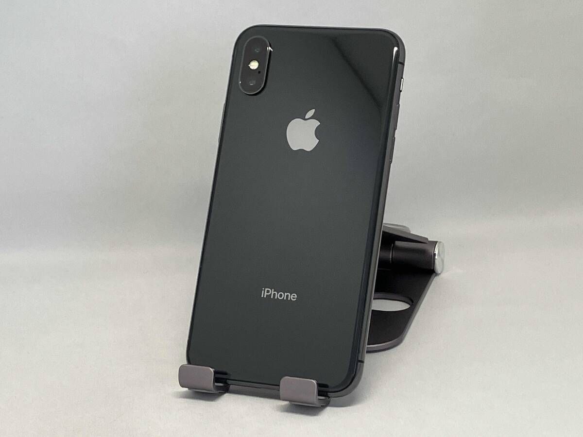 au 【SIMロックなし】MQAX2J/A iPhone X 64GB スペースグレイ au