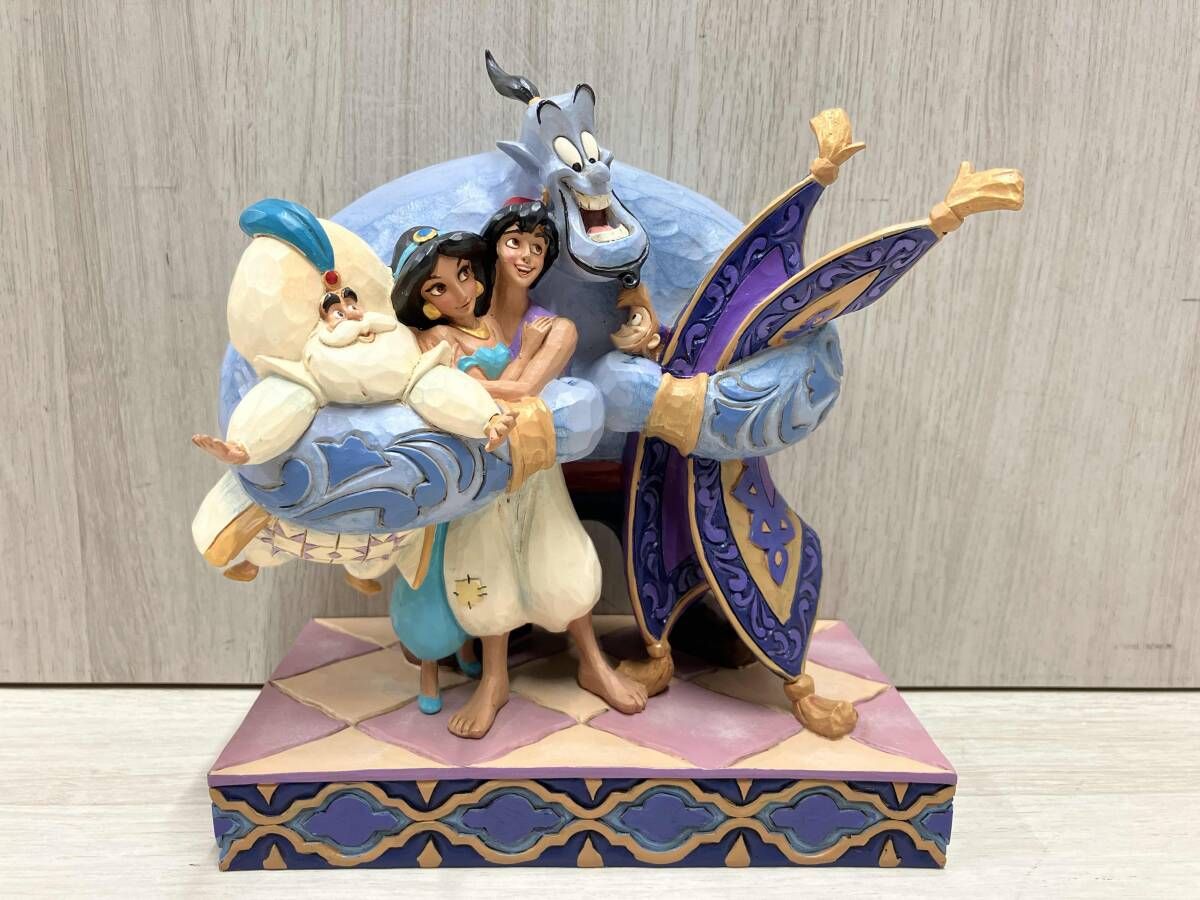 ディズニー アラジン グループハグ フィギュア アラジンフィギュアグループハグ♡