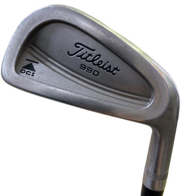中古】 タイトリスト DCI 990 8S アイアンセット IR RIFLE (フレックス