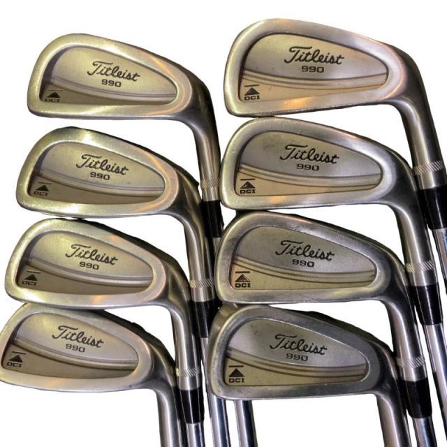 【男性用】タイトリスト DCI 990 アイアンセット ８本 タイトリスト DCI 990 アイアンセット 8本