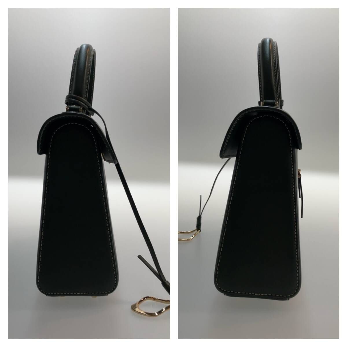 ☆ CAFUNE カフネ 2WAY ハンドバッグ ショルダーバッグ グリーン 通年 