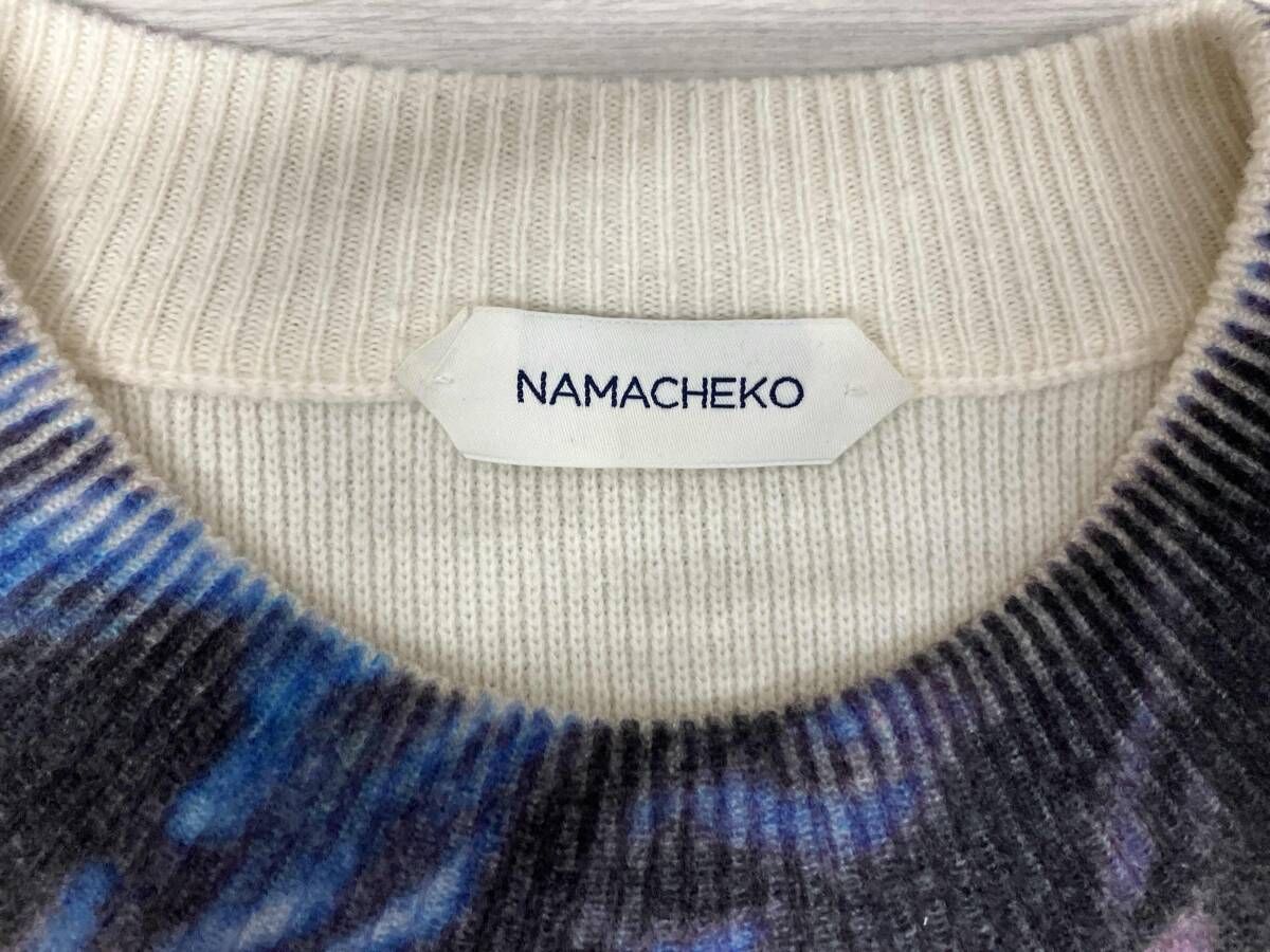 ビスコース】ナマチェコ ニット 23AW サイズ:S セーラーカラーウール 