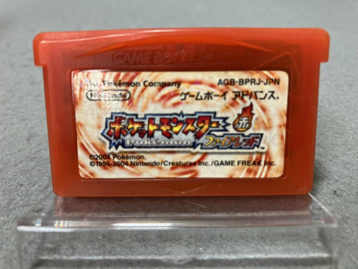 箱説なし※】ポケットモンスター ファイアレッド(再販) GBA